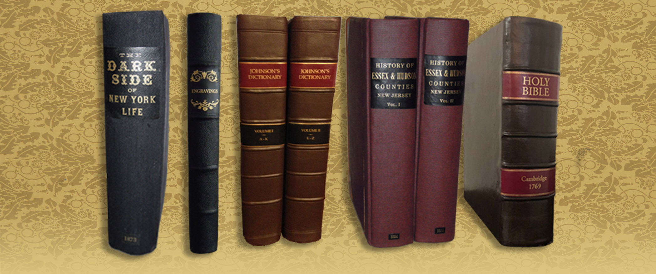 5 relabeled old books