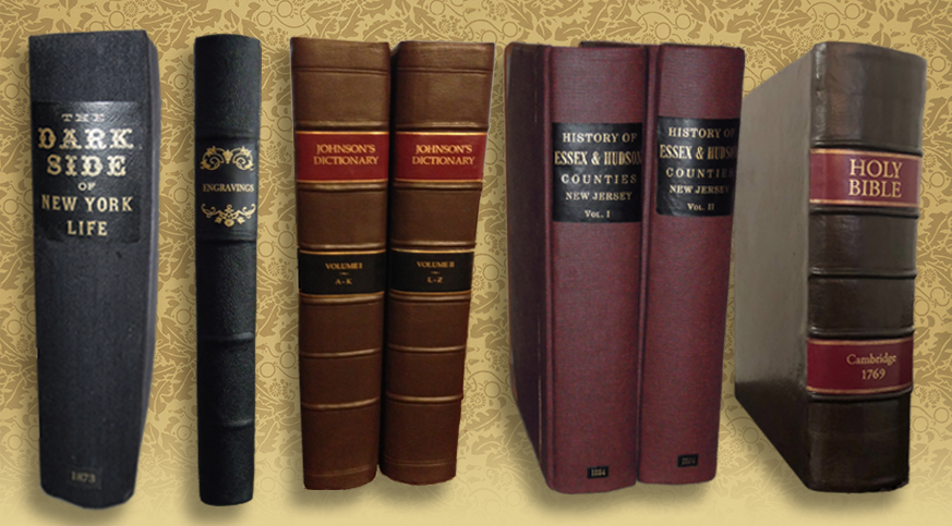 5 relabeled old books